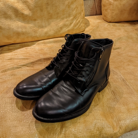 Spring aldo black commando boots - Picture 3 of 8